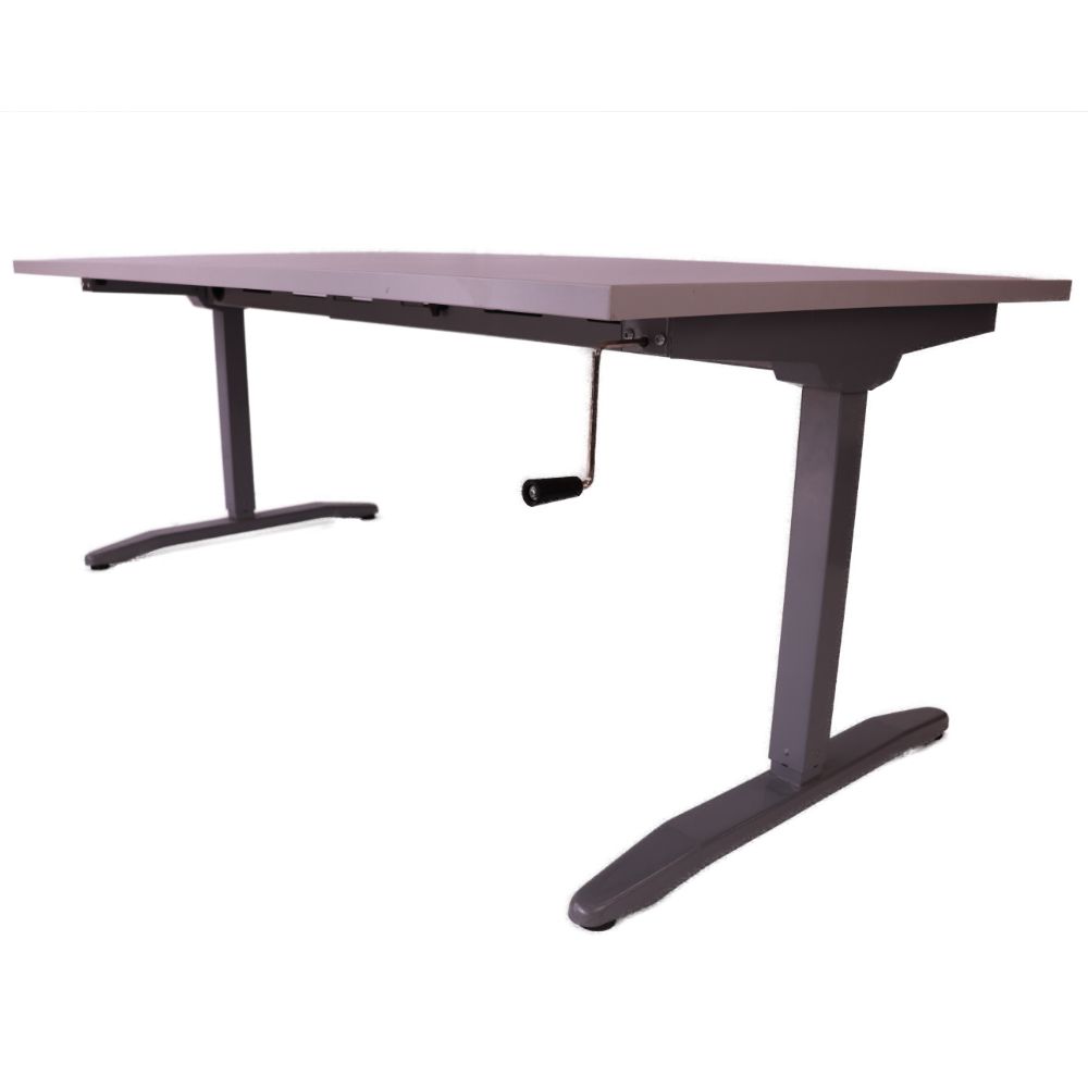 Refurbished Slinger Verstelbaar Bureau T-poot